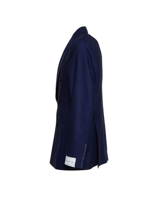 Caruso Blue Blazers for men
