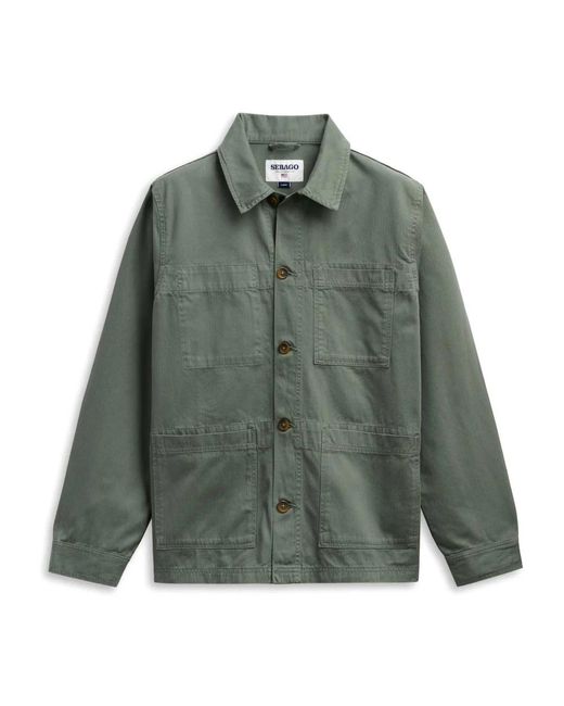 Light Jackets Sebago de hombre de color Green