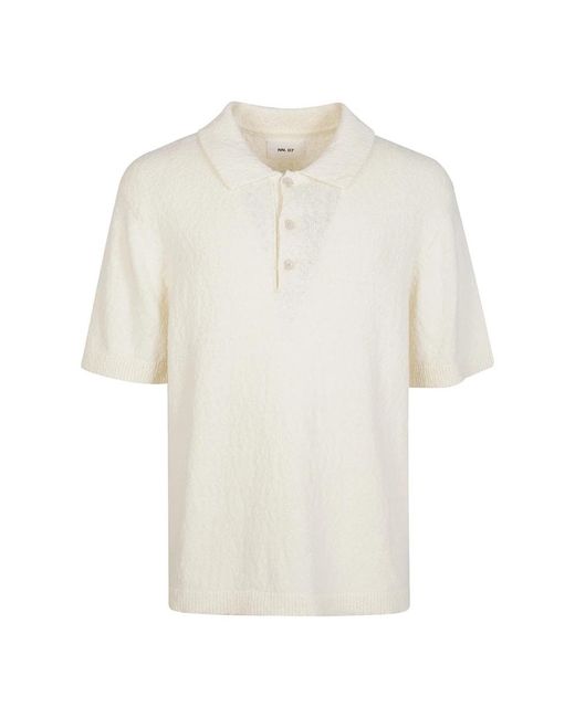 NN07 White Polo Shirts for men
