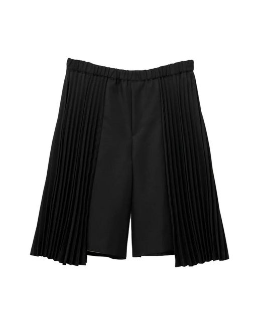 Comme des Garçons Black Bermudas for men