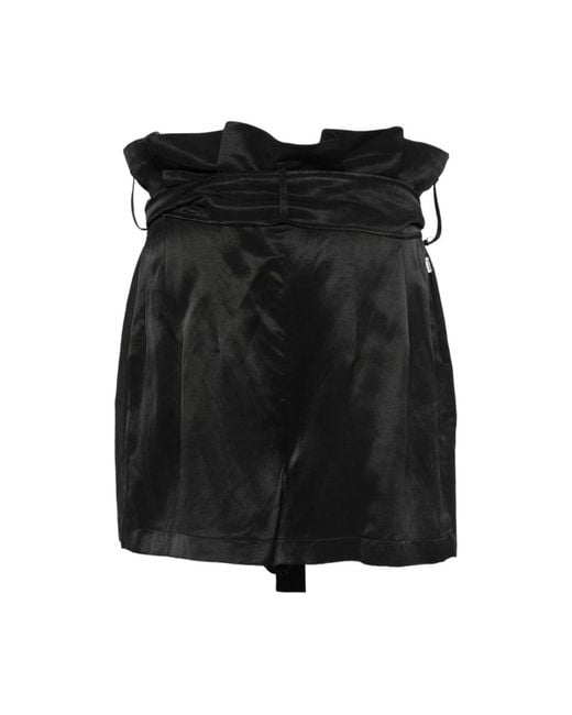 Jijil Black Casual Shorts