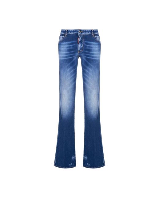 DSquared² Blue Flared Jeans