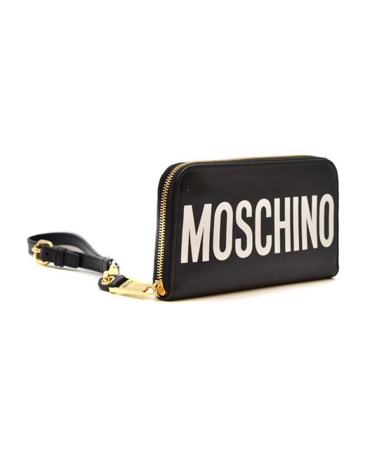 Moschino Black Wallets & Cardholders