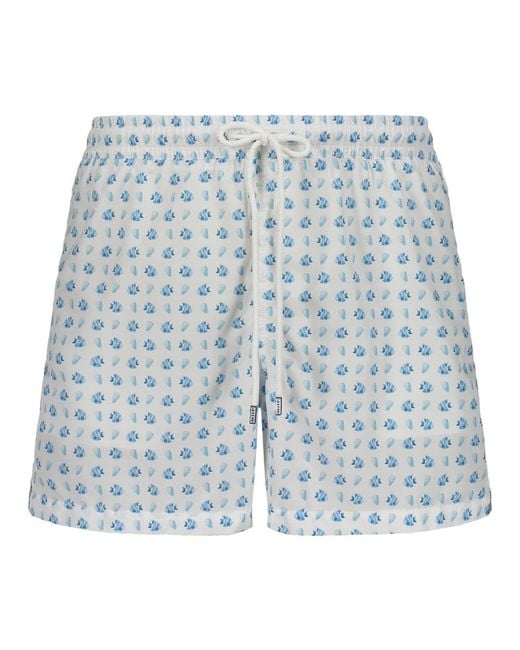 Fedeli Blue Beachwear for men
