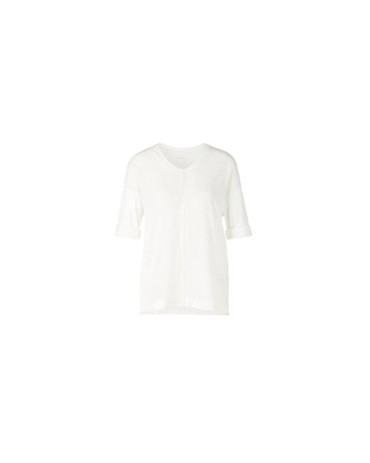Marc Cain Tijdloze Stijl Blouses &Amp; Hemden in het White