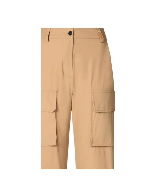 Save The Duck Natural Tapered Trousers