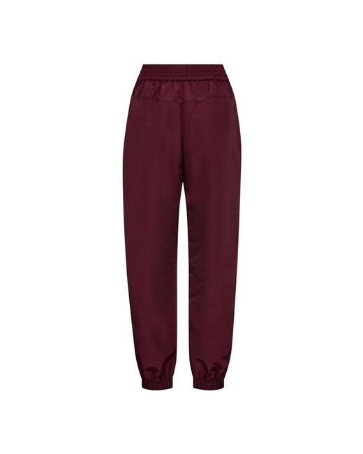 Sweatpants co'couture de color Red