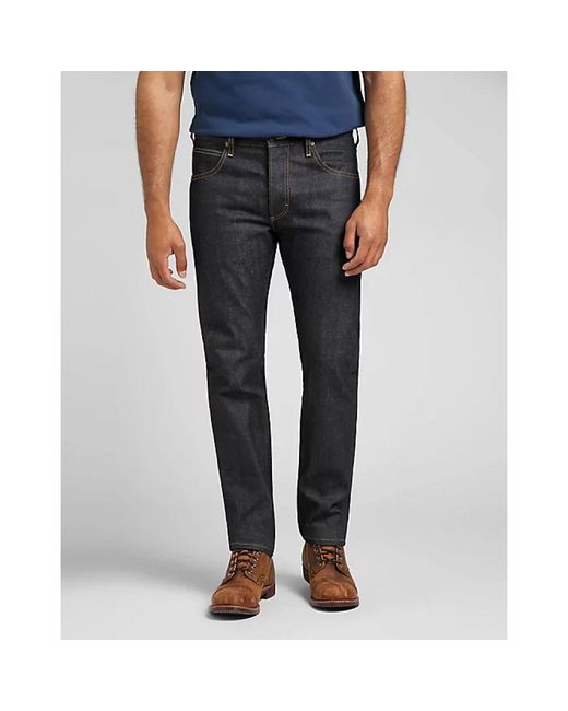 Lee Jeans Gray Slim-Fit Jeans for men