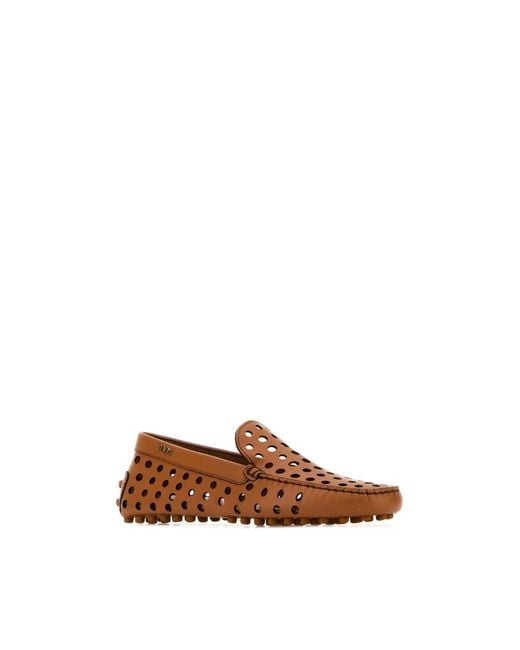 Tod's Brown Loafers