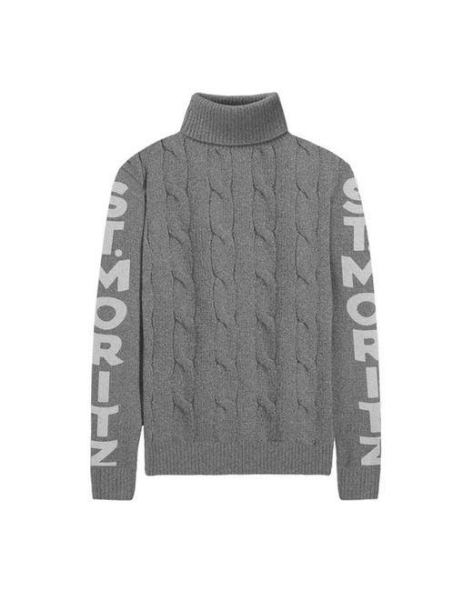 Mc2 Saint Barth Gray Turtlenecks for men