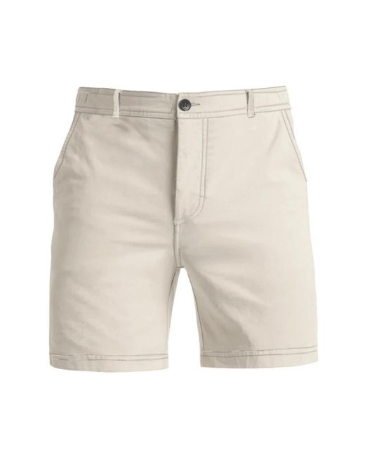 Mc2 Saint Barth Natural Casual Shorts for men
