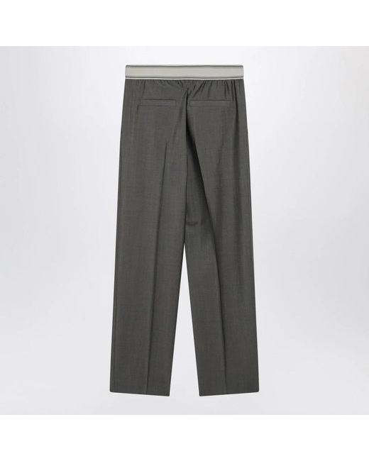Versace Informele Broek in het Gray