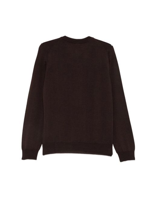 Lacoste Black V-Neck Knitwear for men