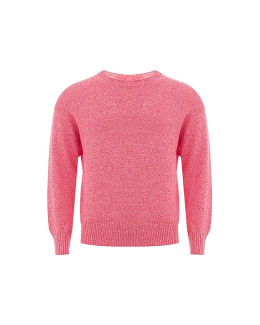 Gran Sasso Rosa baumwoll-rundhals-shirt in Pink für Herren