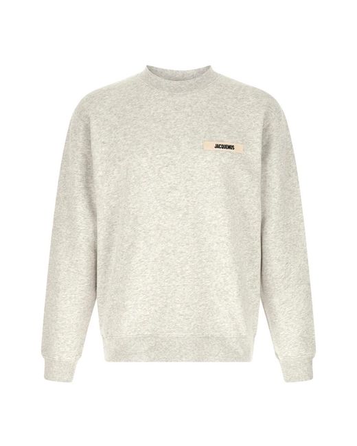 Jacquemus White Sweatshirts for men