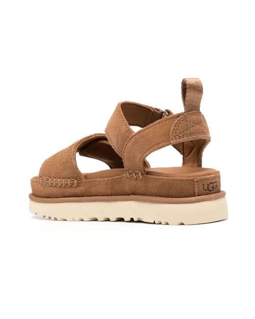 Ugg Brown Flat Sandals