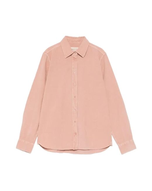 Gant Chemisier Velours in het Pink
