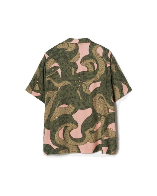 Maharishi Green Short Sleeve Shirts for men