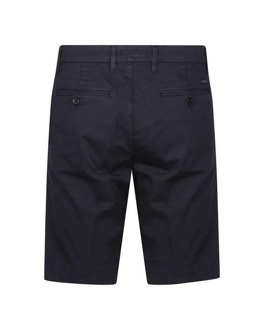 Fay Blue Casual Shorts for men