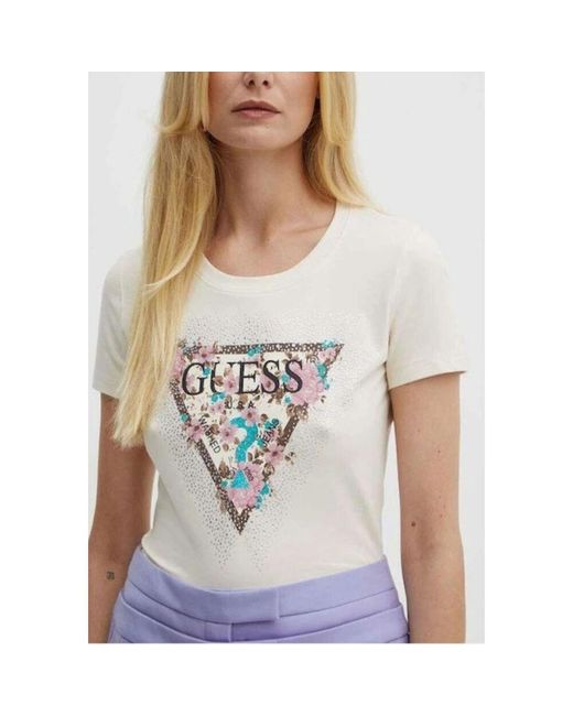 T-Shirts di Guess in White