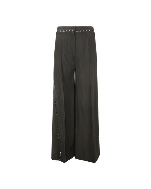 Trousers > wide trousers Mugler en coloris Black