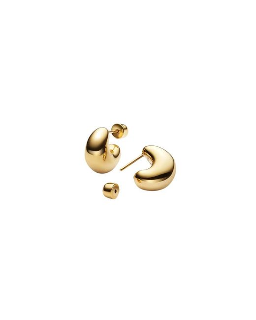 Maria Black Metallic Earrings
