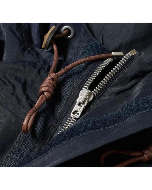 Nigel Cabourn Mountain Smock in het Blue voor heren