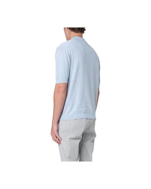 ARMANI EXCHANGE Blue Round-Neck Knitwear for men
