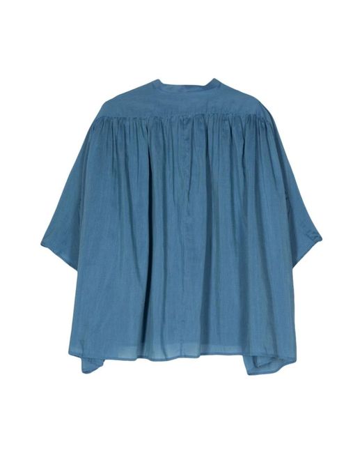 Semicouture Blue Blouses