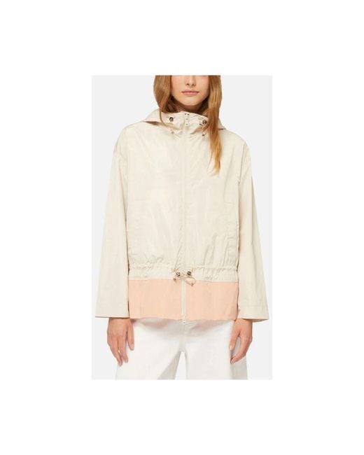 Light Jackets di Geox in Natural