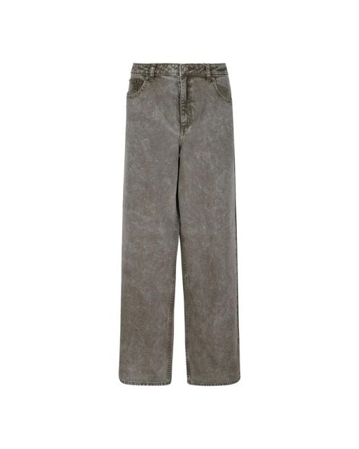 Michael Kors Gray Straight Fit Jeans