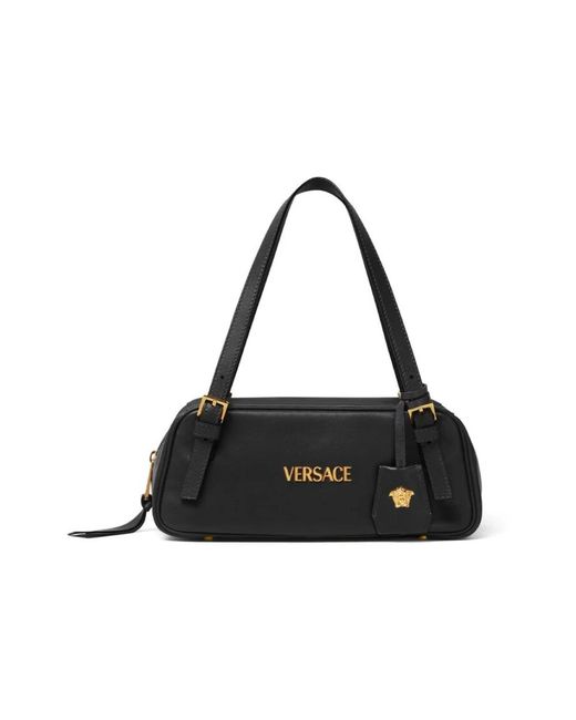 Versace Black Shoulder Bags