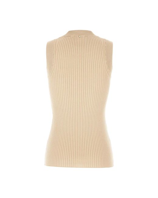 Sportmax Natural Turtlenecks