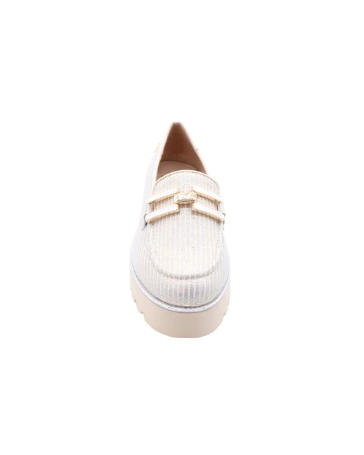 Nathan-Baume White Stilvolle loafers für moderne frau