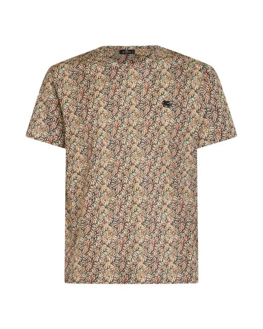 T-Shirts di Etro in Natural da Uomo