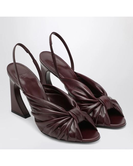 Fendi Brown High Heel Sandals