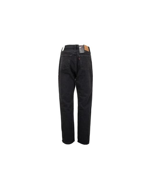 Levi's Jeans ,Zwart ,Katoen Jeans Donna Bottone in het Black