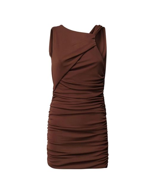 Short Dresses ANDAMANE de color Brown