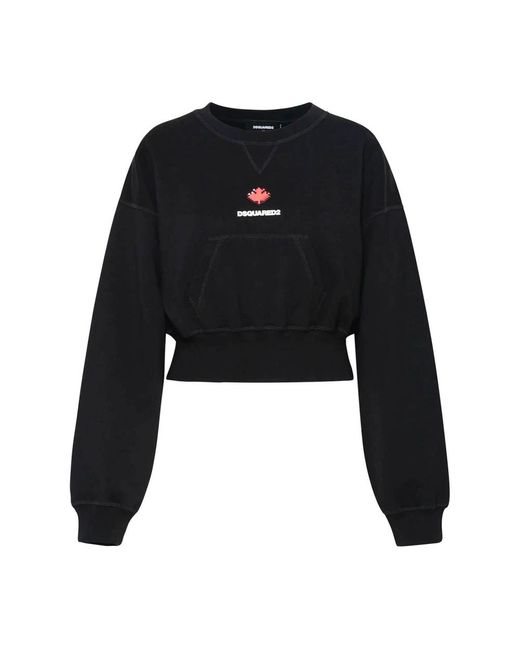 DSquared² Black Sweatshirts