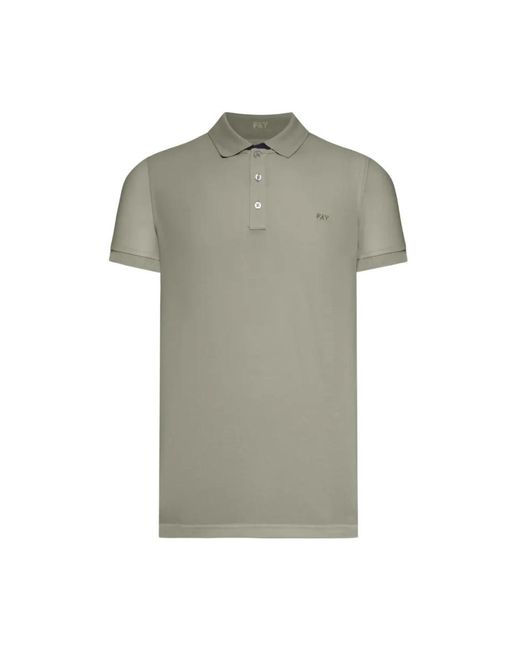 Fay Green Polo Shirts for men