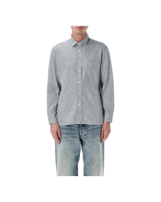 Salvatore Piccolo Gray Casual Shirts for men