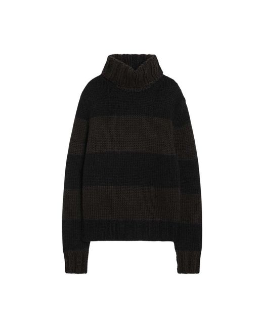 Dolce & Gabbana Black Turtlenecks for men