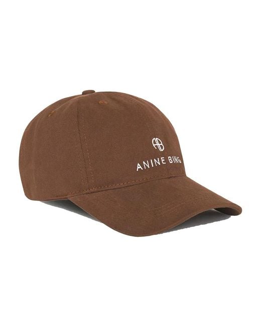 Anine Bing Caps in het Brown