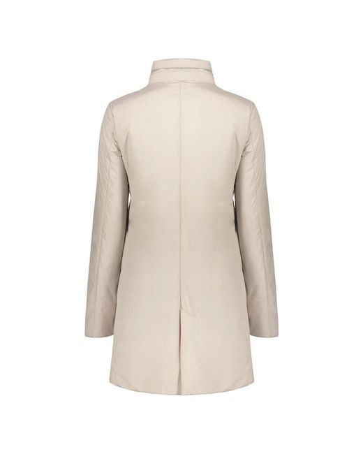 Moorer Natural Wasserdichte Daunenjacke Mit Druckknopfverschluss