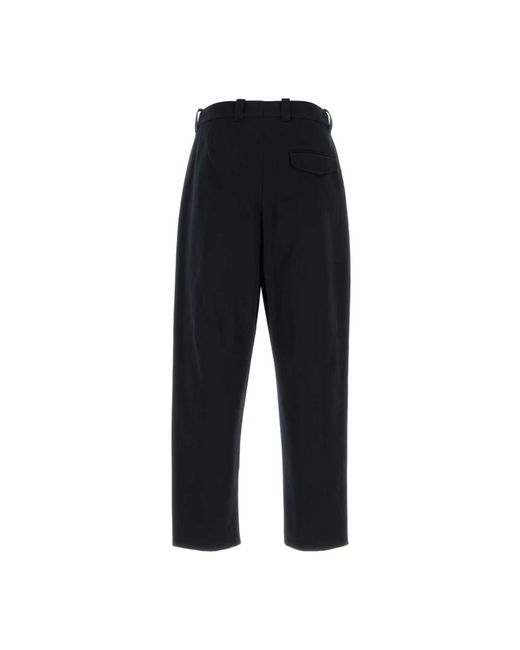 A.P.C. Black Straight Trousers for men