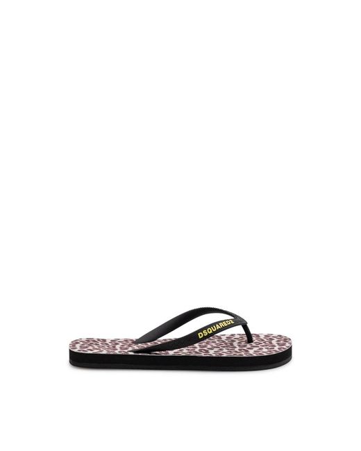 Flip Flops DSquared² de color Black