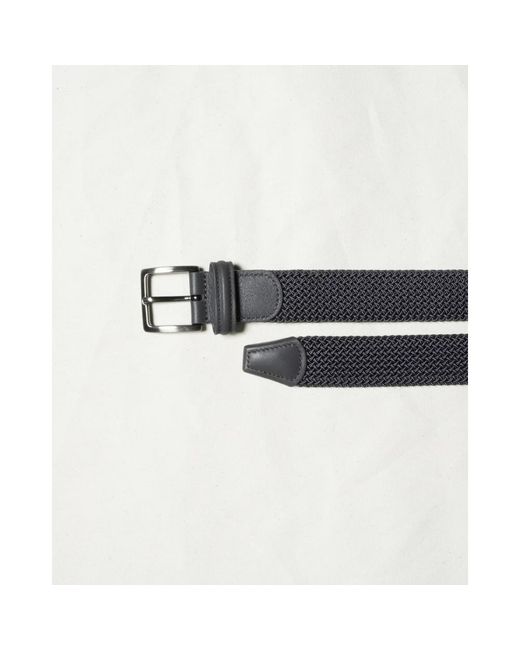 Belts di Andersons in Black da Uomo