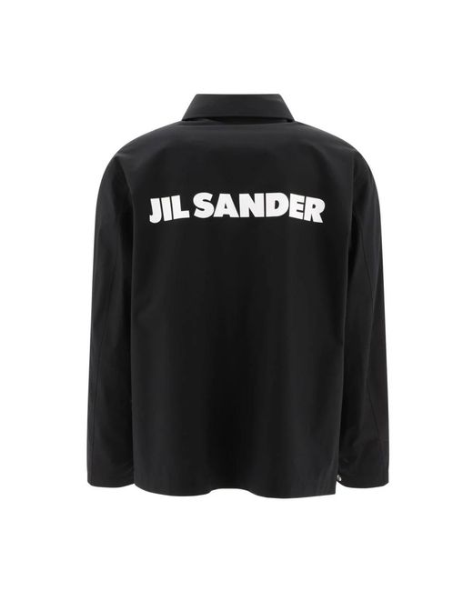 Jil Sander Black Light Jackets for men