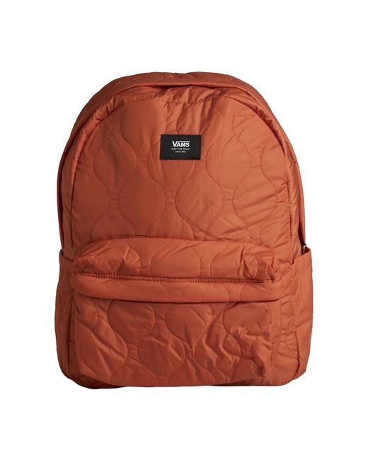 Vans Orange Gepolsterter Rucksack Mit Stil Und Funktionalität