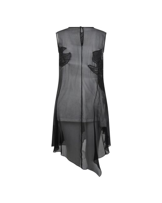 Alberta Ferretti Black Short Dresses